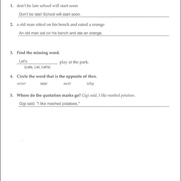 Memoria Press English Grammar Practice Teacher Key Classical Core Curriculum - Picture 6 of 7